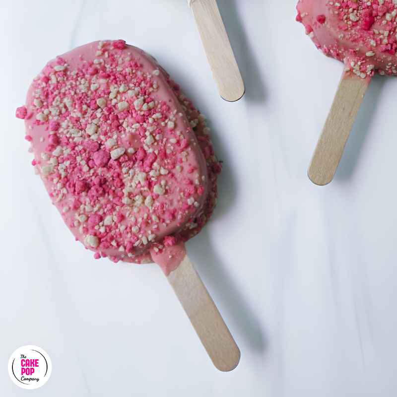 Strawberry Shortcake Cake Pops